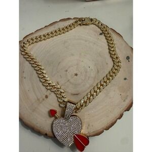 Gold Plated Heart Necklace